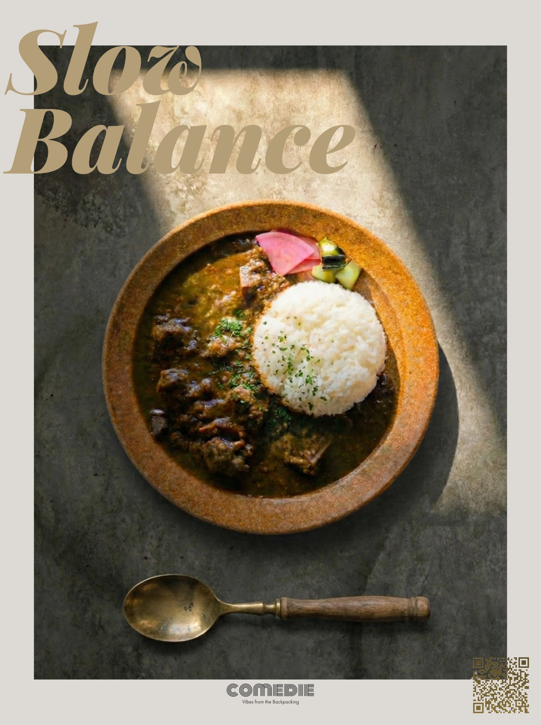 鹿肉の欧風カレー